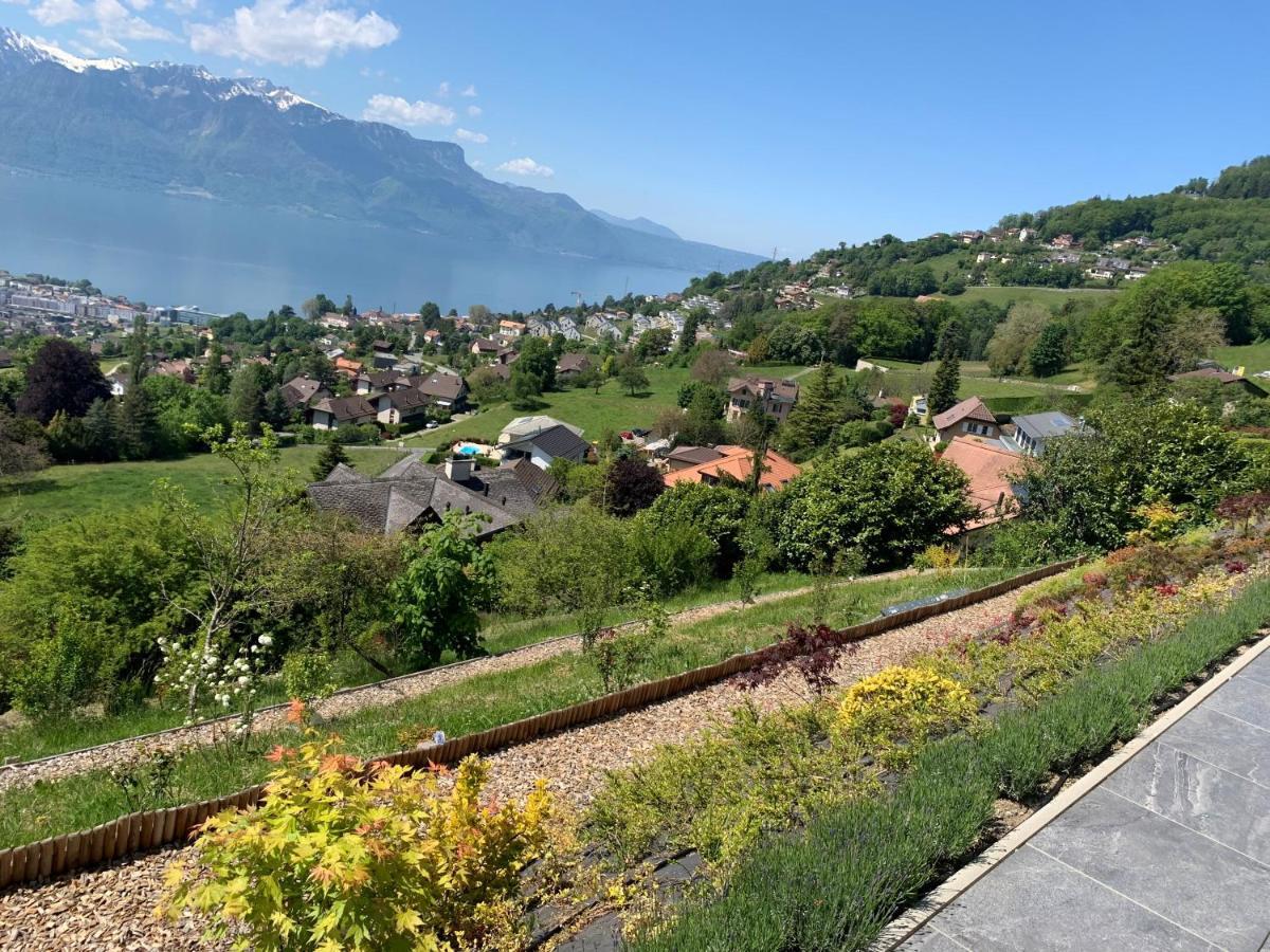 Appartement Moderne Avec Vue Panoramique A Jongny Proche De Montreux المظهر الخارجي الصورة